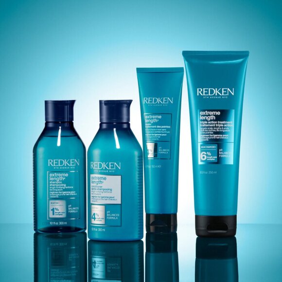 REDKEN Extreme Length Shampoo & Conditioner 10.1OZ EACH - Picture 2 of 7